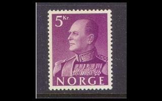 Norja 431 ** Olav V 5 kr (1958)