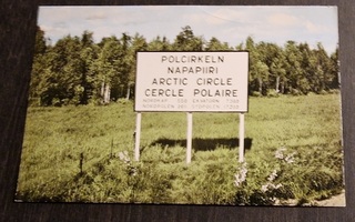 POLCIRKELN/ NAPAPIIRI/ ARCTIC CIRCLE/  CERCLE POLAIRE, pk.