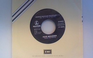 PAVE MAIJANEN :: NÄINKÖ RAKKAUS PALKITAAN::VINYYLI  7"  1990