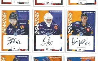 2022-23 Cardset Signature # Anrei Hakulinen Lukko /100