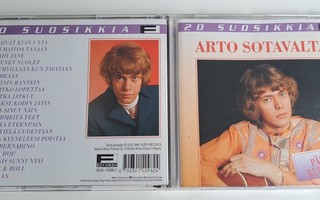 ARTO SOTAVALTA - Päivät kuin unta CD 1996 20 Suosikkia