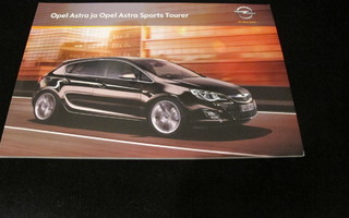 4 / 2011 Opel Astra esite - 55 sivua
