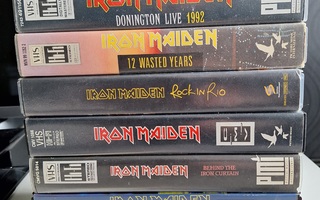 Iron Maiden VHS-setti