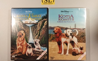 (SL) 2 DVD) Kotia kohti 1 (1993) ja 2 (1996) SUOMIPUHE