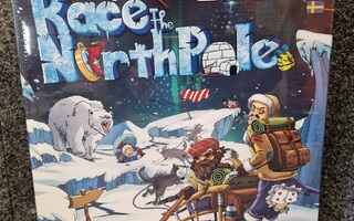 Race to the North Pole (FI/SE/EN) lautapeli uusi