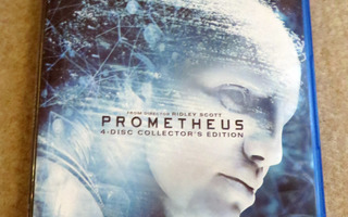 Ridley Scott: PROMETHEUS 4 levyä - 3D BluRay + BluRay + DVD