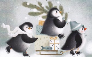 Raimonda Nabaziene: Pingviinit luistelevat