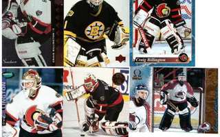 6 x Maalivahti CRAIG BILLINGTON Senators, Bruins, Avalance