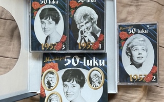 MUISTOJEN 50-LUKU, 1957 (3-kas.), 60 biisiä, ks. kappaleet
