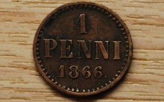 1 penni 1866 Aleksanteri II, Suuriruhtinaskunta