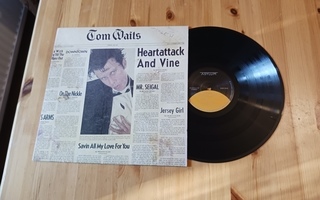 Tom Waits – Heartattack And Vine lp orig 1980 Blues Rock