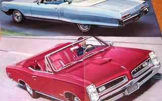 1966 Pontiac GTO 2+2  OHC-6 PRESTIGE esite - KUIN UUSI - ISO