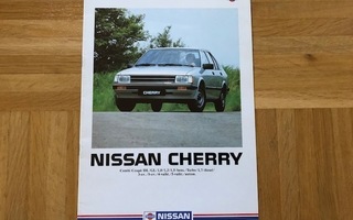 Esite Nissan Cherry 1983, suomenkielinen