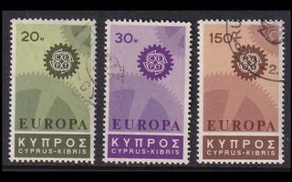 Kypros 292-4 o Europa (1967)