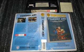 Viimeinen Mies-VHS (FIx, Warner Home Video, The Omega Man)