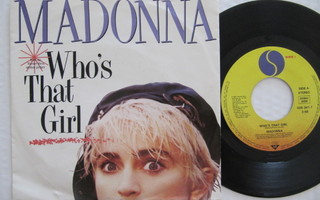 Madonna Who's That Girl 7" sinkku Saksalainen