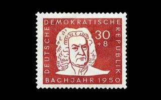 DDR 258 ** Johann Sebastian Bach 30+8 Pf (1950)