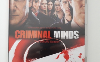 Criminal Minds, 2. Kausi,  6-Levyä - DVD Boxi