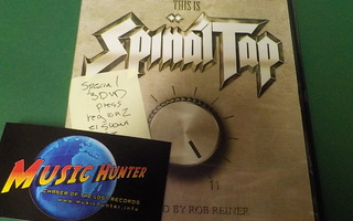 SPINAL TAP 3DVD SPECIAL EDITION BOKSI UUSI