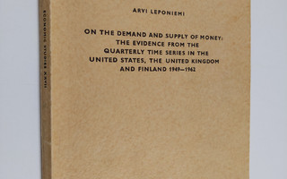Arvi Leponiemi : On the Demand and Supply of Money : The ...