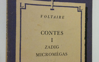 Voltaire : Contes 1 : Zadig micromegas