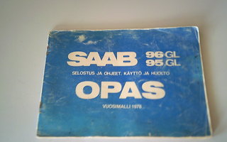 Saab 95/96 opas vm 1978