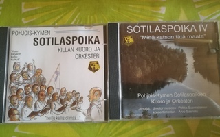 POHJOIS-KYMEN SOTILASPOIKAKILLAN KUORO JA ORK.-2 CDtä