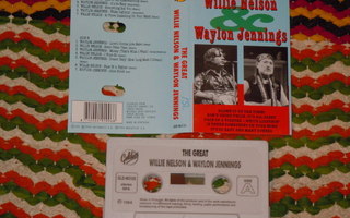 C-kasetti - WILLIE NELSON & WAYLON jENNINGS - 1994 MINT-