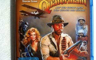 Quatermain - Kuningas Salomonin kaivokset (Blu-ray, uusi)