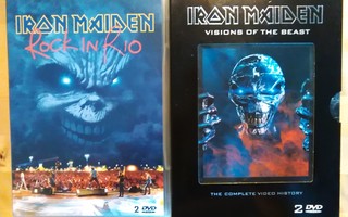 Iron Maiden Rock In Rio ja Visions Of The Beast DVD't
