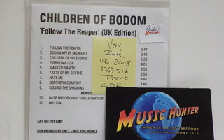 CHILDREN OF BODOM - FOLLOW THE REAPER (U..) PROMO SLEEVE CDR