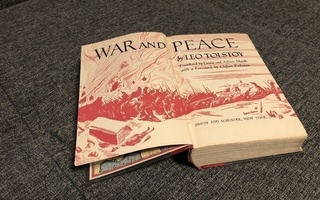 War and Peace / Leo Tolstoy kirja (englanti)