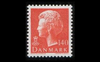 Tanska 702 ** Margrethe type I 140 öre oranssi (1980)