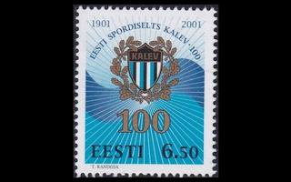 Eesti 400 ** Urheilujärjestö Kalev 100v (2001)