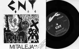 C.N.T. mitaleja EP 1985 HARDCORE-ex-RIISTETYT 1st press