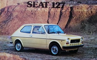 1976 SEAT 127 2-door / 4-door esite - KUIN UUSI - 12 sivua