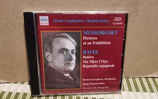 MUSSORGSKY:Picture at an Exhibition/RAVEL:Bolero-Koussev. CD