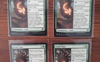 Magic the Gathering Druid Class kortteja yksittäin myynnissä