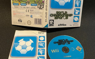 World Championship Sports Wii - CiB