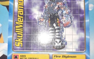 SkullMeramon 1999 bandai digimon card