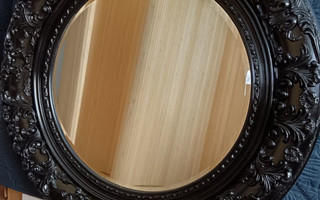 Upea fasettihiottu peili, halkaisija 100cm