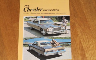 1975 Chrysler New Yorker Newport T&C esite - KUIN UUSI
