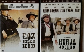 Pat Garrett ja Billy the Kid +Hurja Joukko (4DVD)