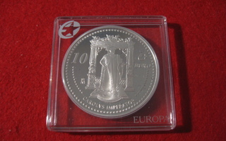 Espanja 10e hopea juhlaraha Kaarle V - 2006 PROOF