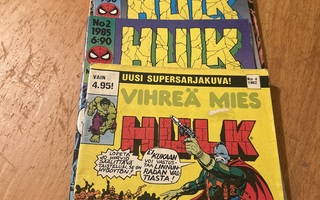 Hulk lehti 6 kpl 1982-85