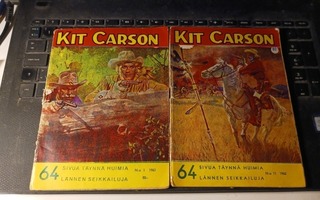 Kit Carson lehdet 1960/11 & 1961/1