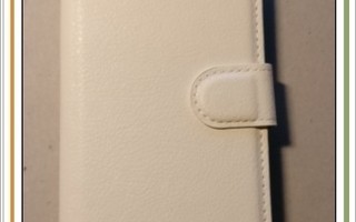 Huawei Honor 6A -  Valkoinen lompakko-suojakuori #24288