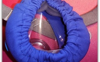CPAP-laitteen silikonimaskin kestävä ja pestävä kangassukka