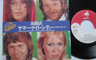 ABBA Summer Night City 7" sinkku  Japanilainen