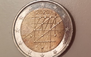 Suomi 2€ Turun yliopisto 100 vuotta